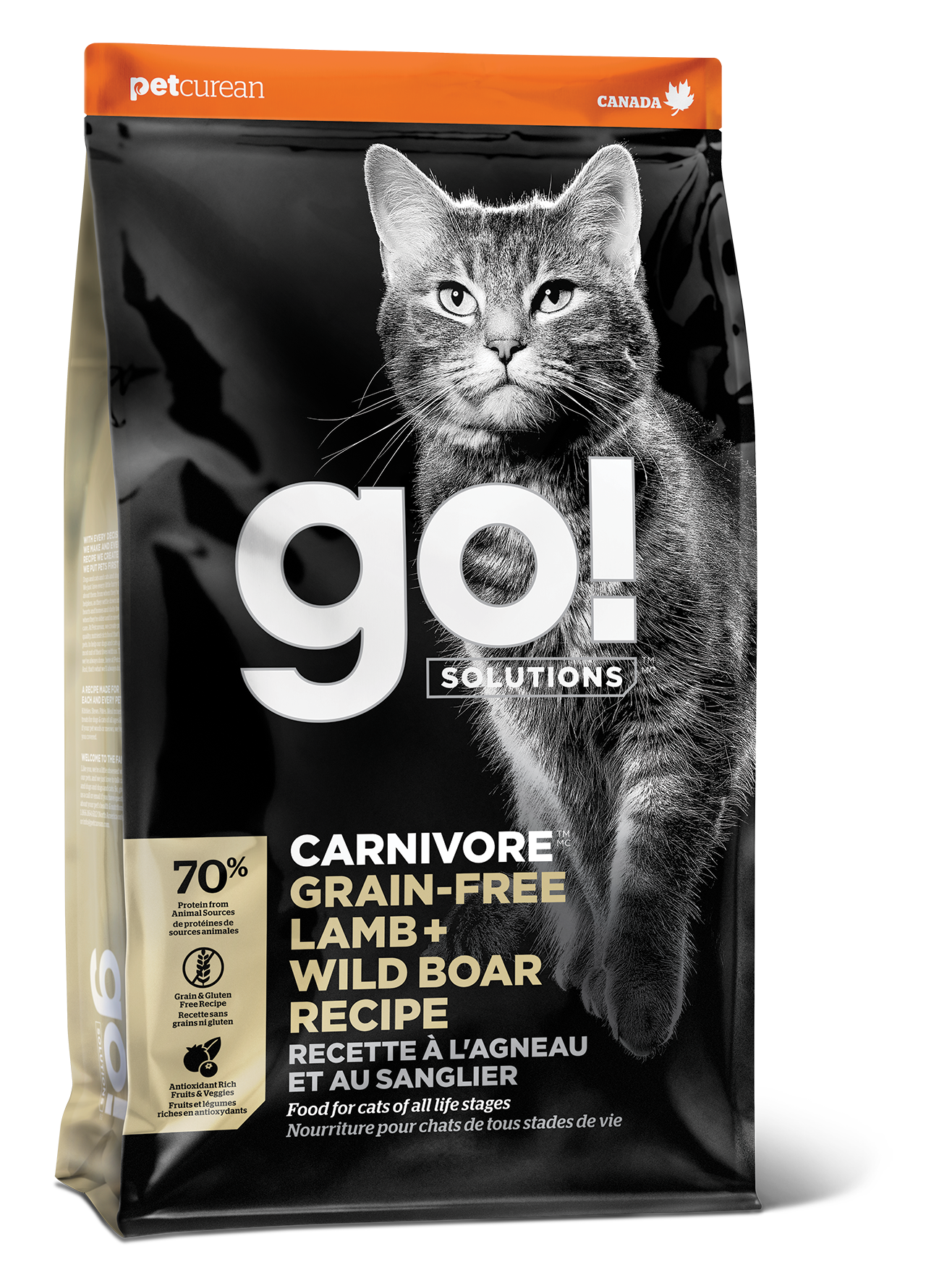 Go! Carnivore Grain Free Cat Lamb & Wild Boar
