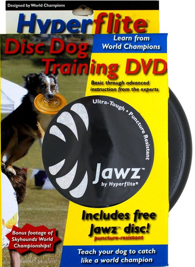 Hyperflite Disc Dogs Training Dvd With Jawz Disc