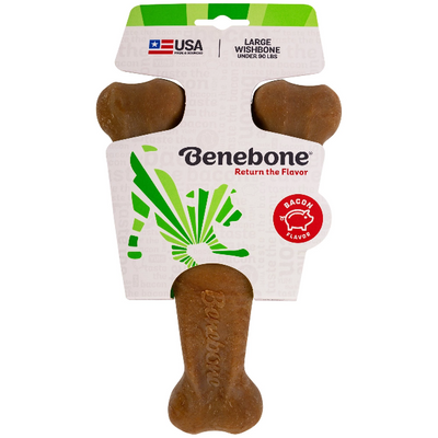 Benebone Wishbone Chew Bacon Flavor