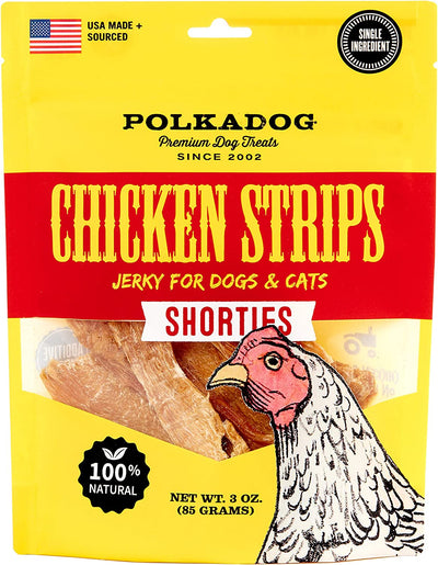 PolkaDog Chicken Jerky 3 oz