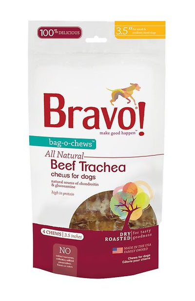 Bravo Bag-O-Chews Beef Trachea