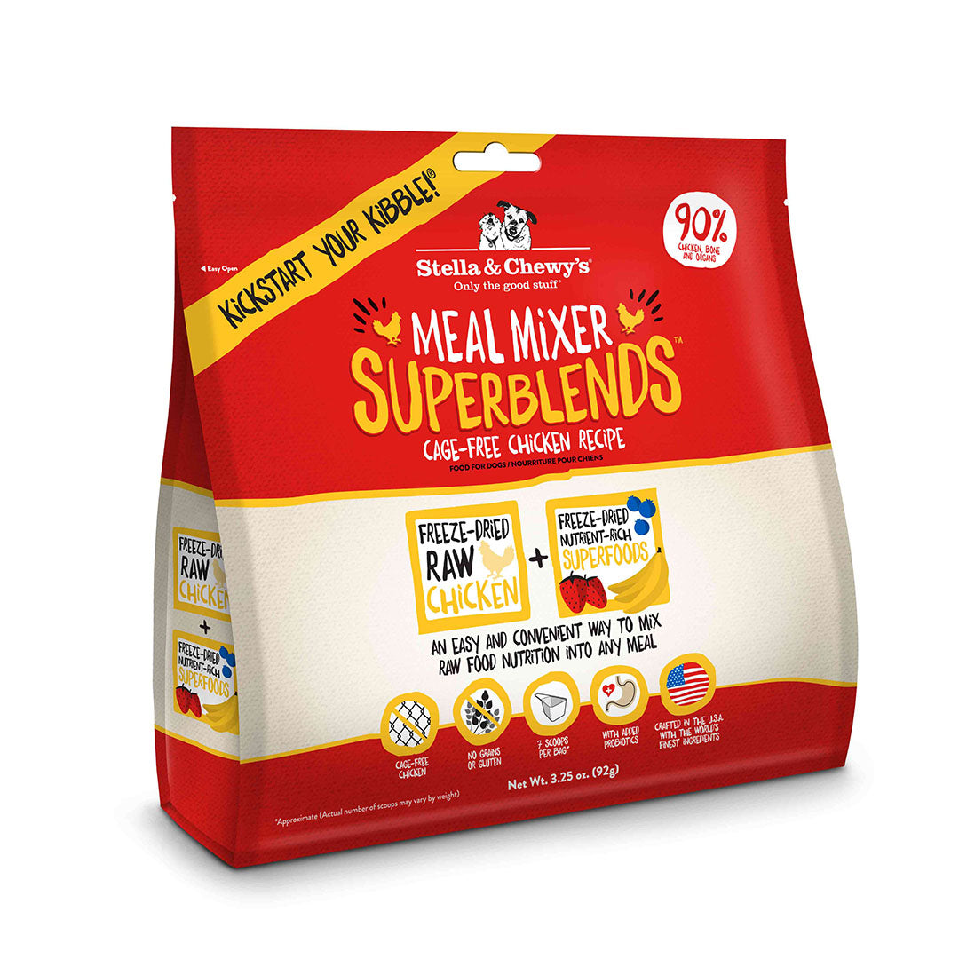 Stella & Chewy's Freeze-Dried Meal Mixers SuperBlends Chicken Recipe