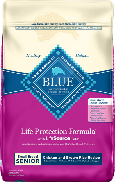 Blue Life Protection Small Breed Senior Chicken & Rice