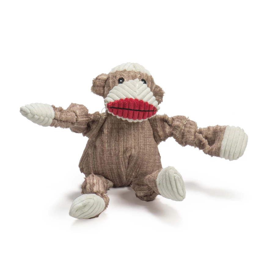 Huggle Hounds Knottie Sock Monkey