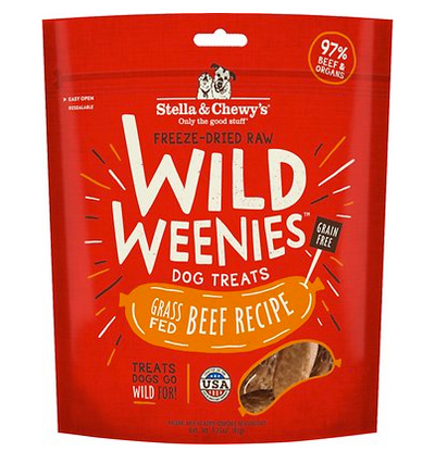 Stella & Chewy's Wild Weenies Beef Recipe 3.25 oz.