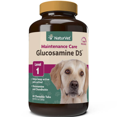NaturVet Glucosamine DS Level 1 Maintenance Tablets 60 ct.