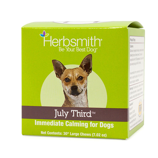Herbsmith July Third Calming Chews for Dogs
