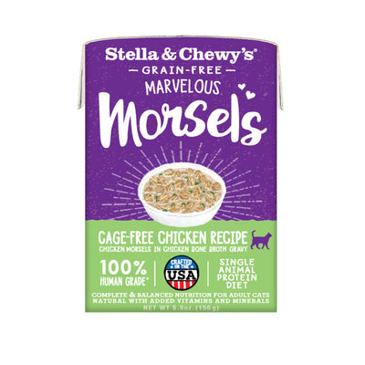 Stella & Chewy's Cat Marvelous Morsels Cage-Free Chicken Recipe
