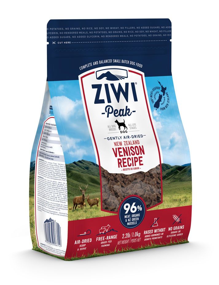 Ziwi Peak Air-Dried Venison Recipe