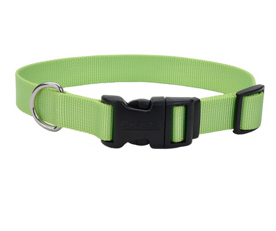 Coastal Adjustable Dog Collar with Plastic Buckle