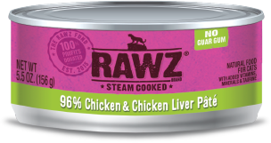 Rawz Cat 96% Chicken & Chicken Liver Pate