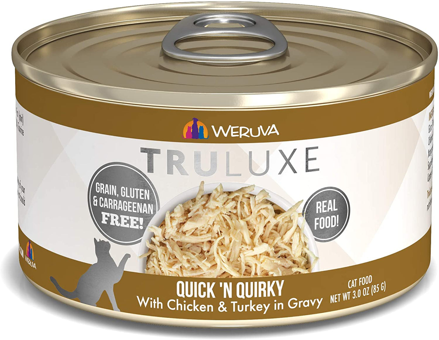 Weruva TruLuxe Quick 'N Quirky with Chicken & Turkey in Gravy