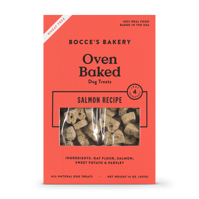 Bocce's Oven-Baked Biscuits Salmon 14 oz.