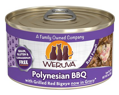Weruva Cat Grain-Free Polynesian BBQ with Grilled Red Bigeye