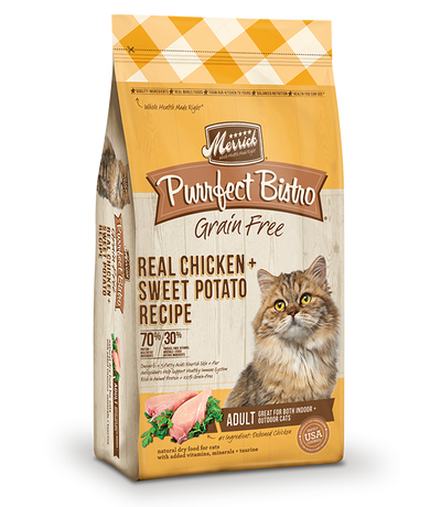 Merrick Purrfect Bistro Grain-Free Real Chicken & Sweet Potato Recipe