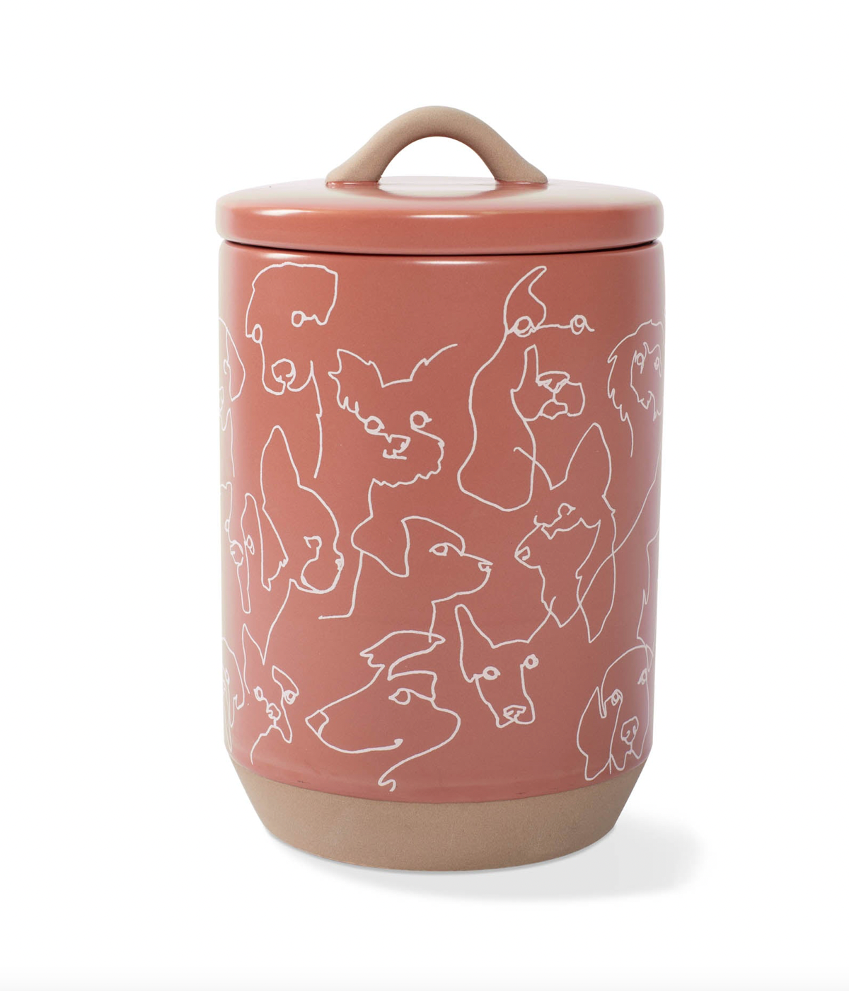 Fringe Loose Dog Line Treat Jar