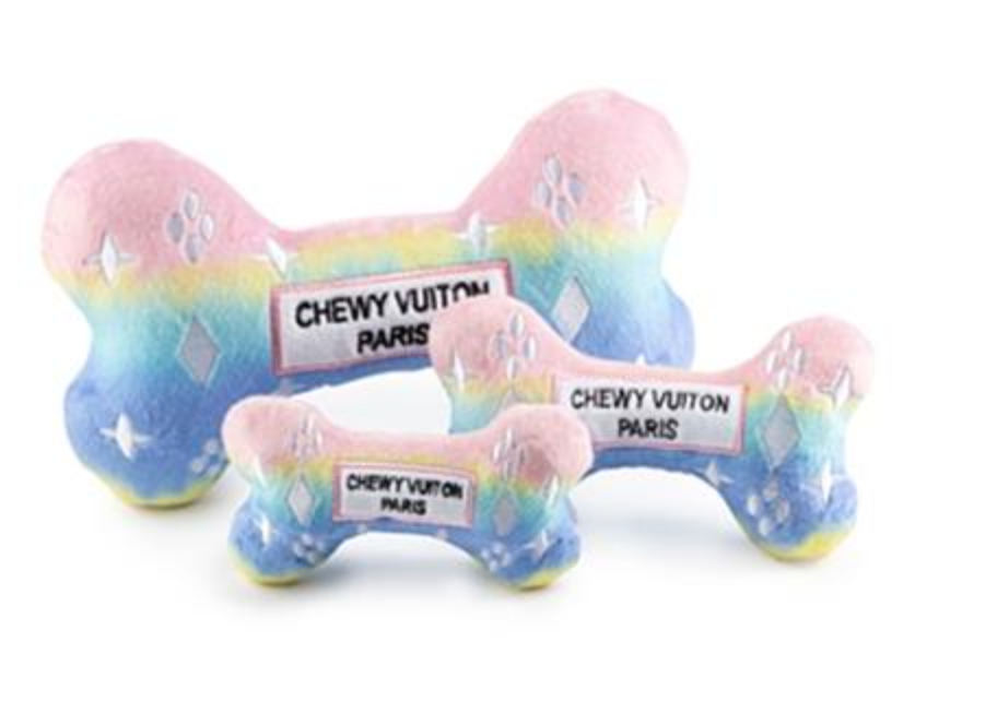 Haute Diggity Pink Ombre Chewy Vuiton Bone