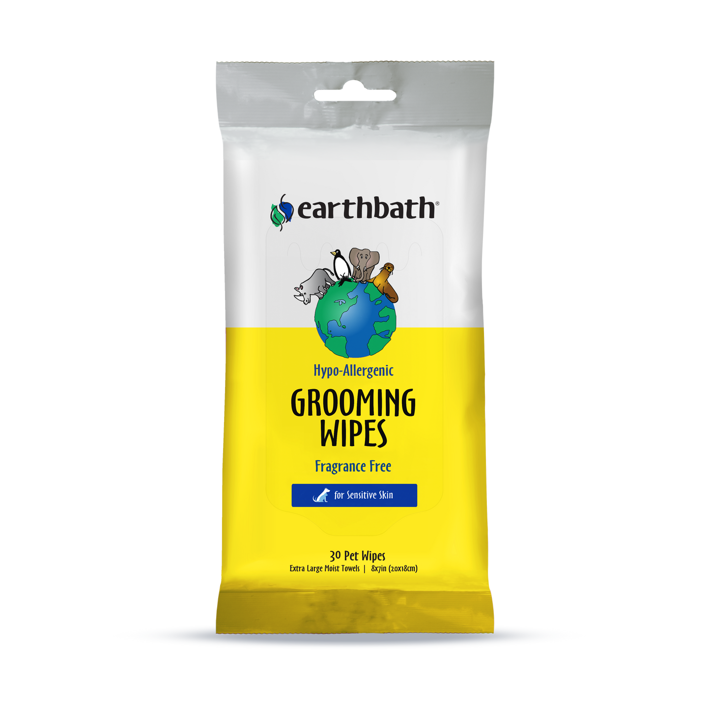Earthbath Hypo-Allergnic Grooming Wipes