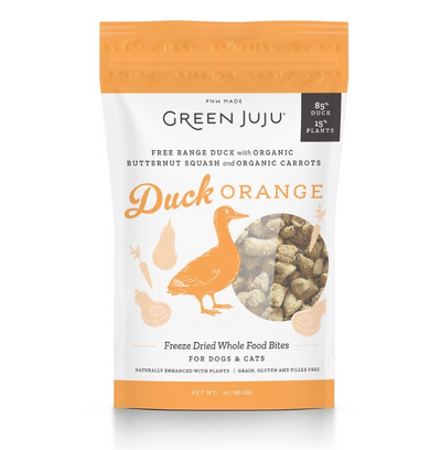 Green Juju Freeze Dried Duck Treats