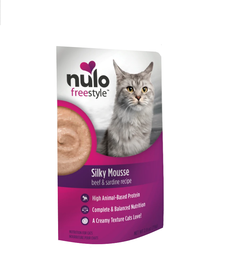 Nulo Silky Mousse Beef & Sardines Cat Pouch