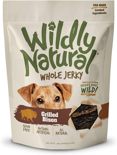 Wildly Natural Whole Jerky Grilled Bison 5 oz.