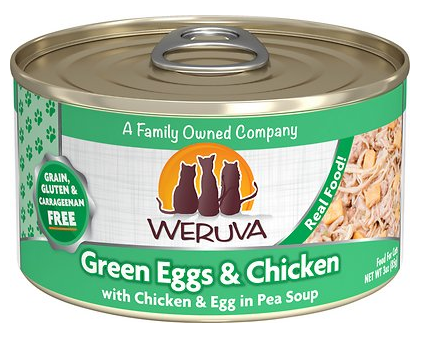 Weruva Cat Grain-Free Green Eggs & Chicken with Chicken, Egg & Greens in Gravy