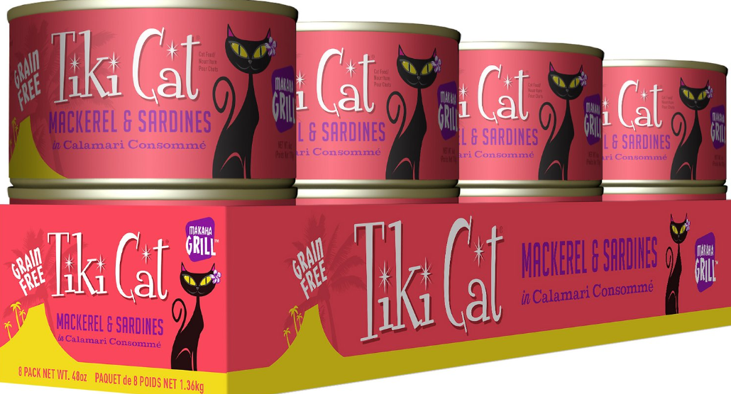 Tiki Cat Grill Mackerel & Sardine in Calamari Consomme