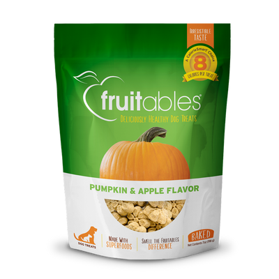 Fruitables Baked Pumpkin & Apple Flavor Treats 7 oz.