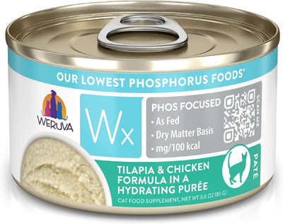 Weruva Wx Tilapia & Chicken Hydrating Puree