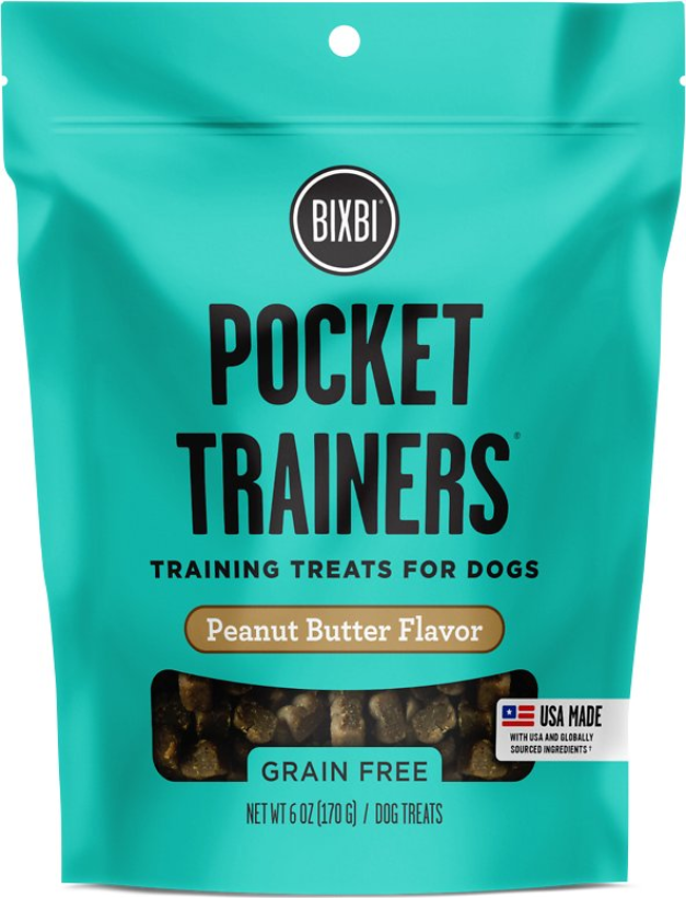 Bixbi Pocket Trainers Peanut Butter 6 oz.