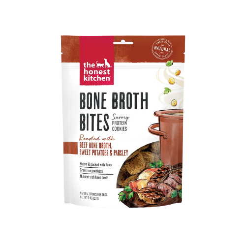 Honest Kitchen Bone Broth Bites Beef & Parsley 8 oz.