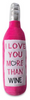 Fringe I Love You More Than Wine Plush Dog Toy