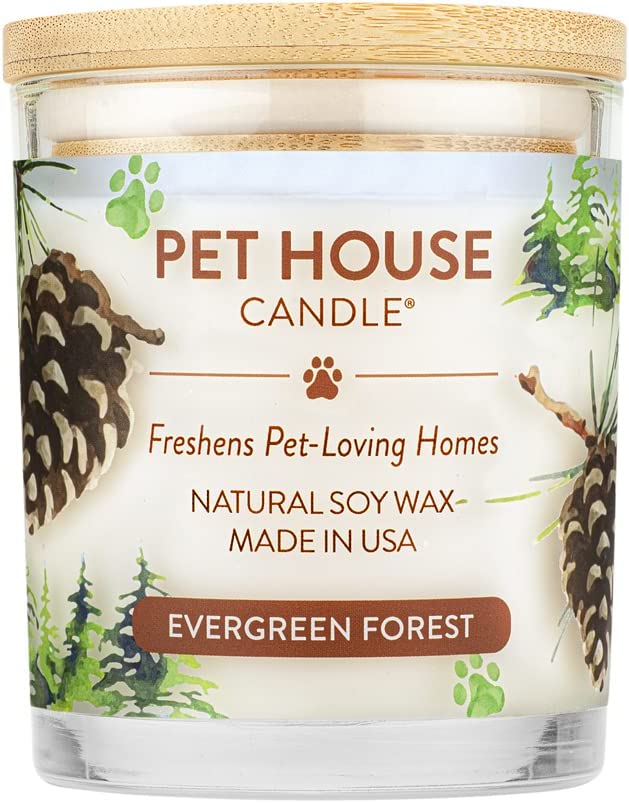Pet House Natural Soy Candle Evergreen Forest