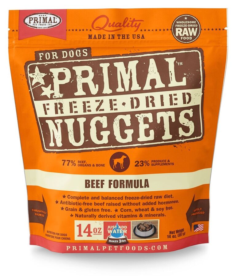 Primal Freeze-Dried Beef Formula