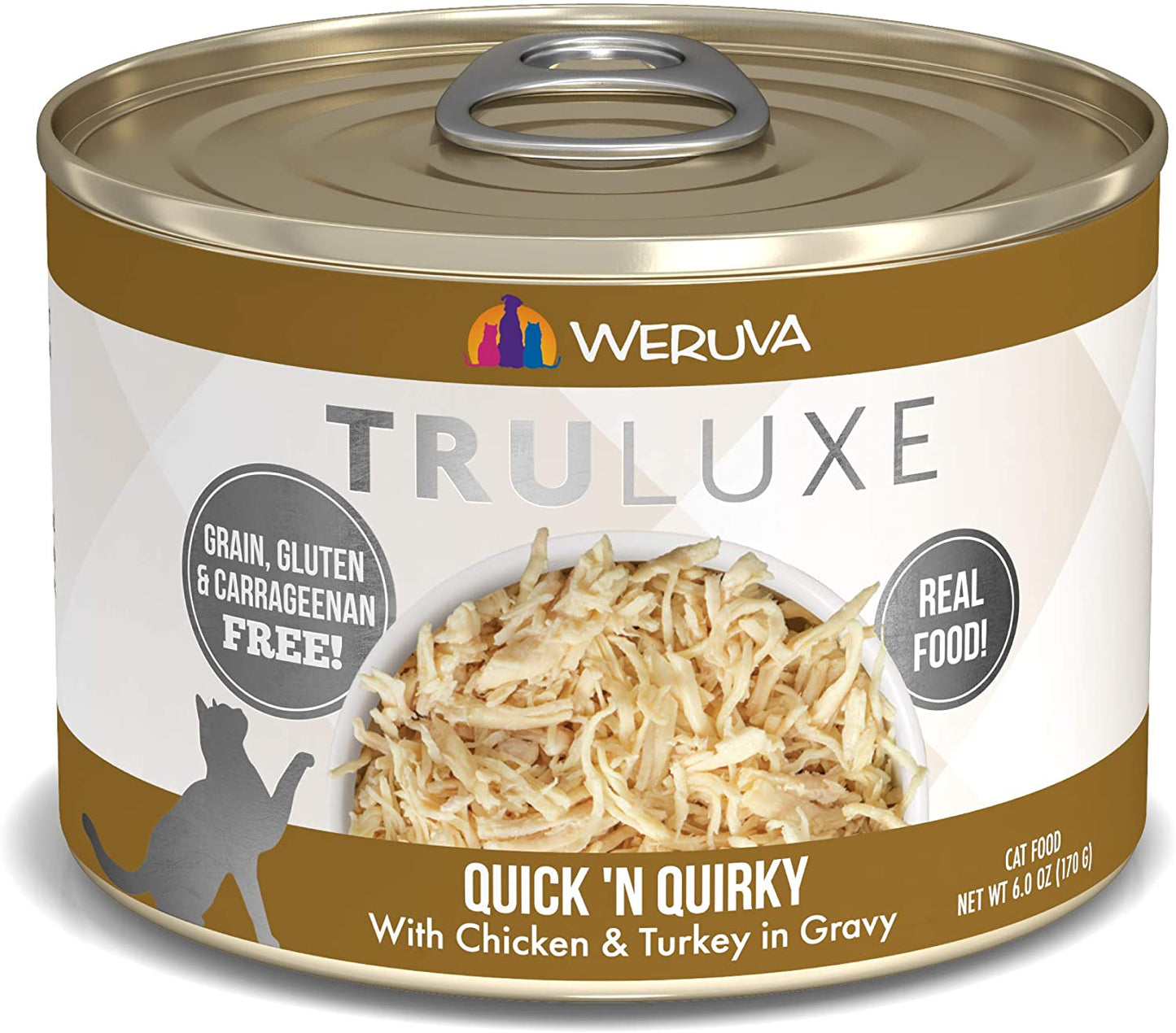 Weruva TruLuxe Quick 'N Quirky with Chicken & Turkey in Gravy
