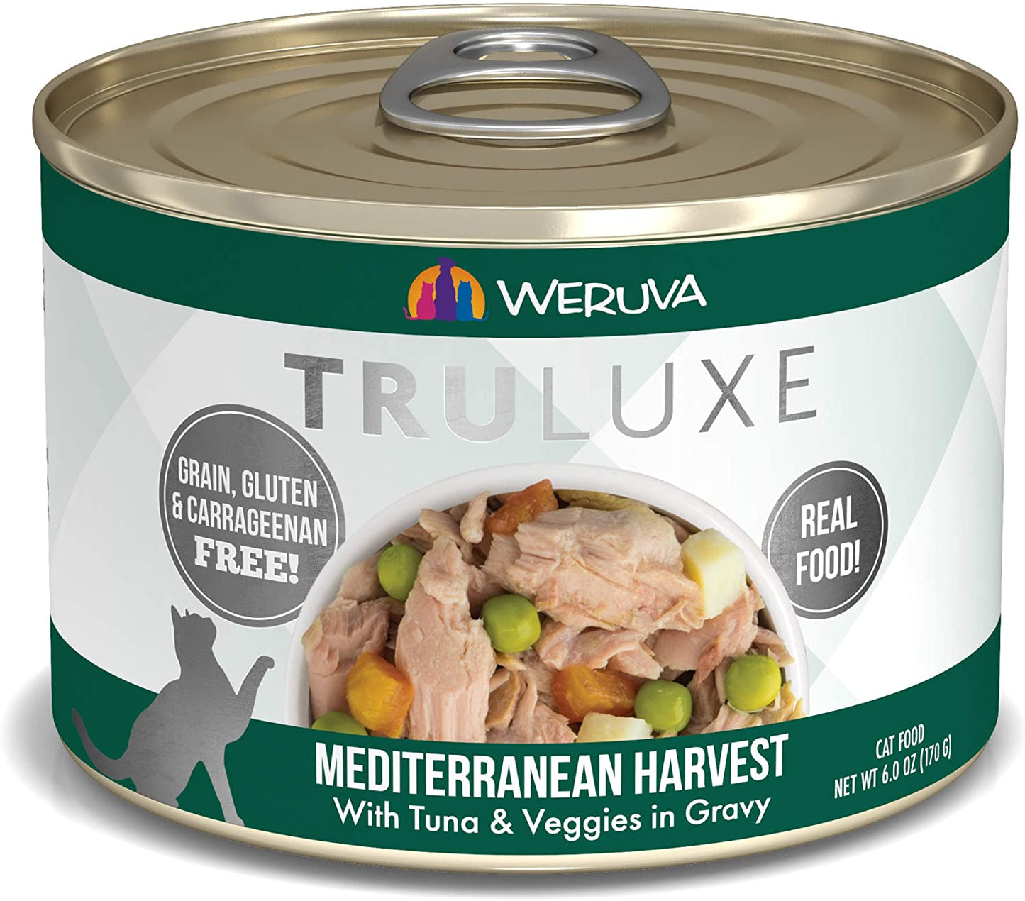 Weruva TruLuxe Mediterranean Harvest with Tuna & Veggies in Gravy