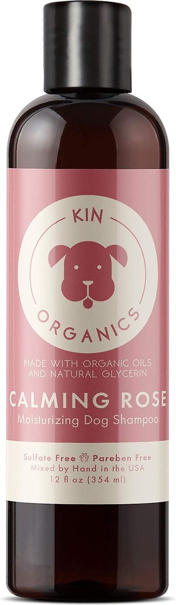 Kin + Kind Organics Calming Rose Shampoo 12 oz.