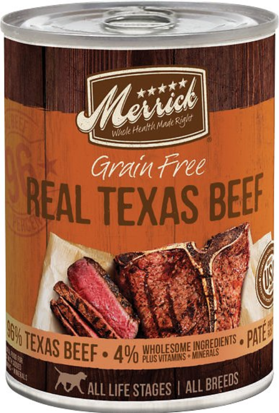Merrick Grain-Free Real Texas Beef