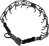Sprenger Black Stainless Steel Prong Collar Click Lock