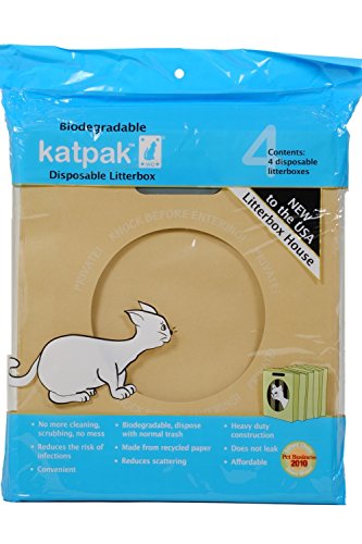 The Katpak Biodegradable Litter Box