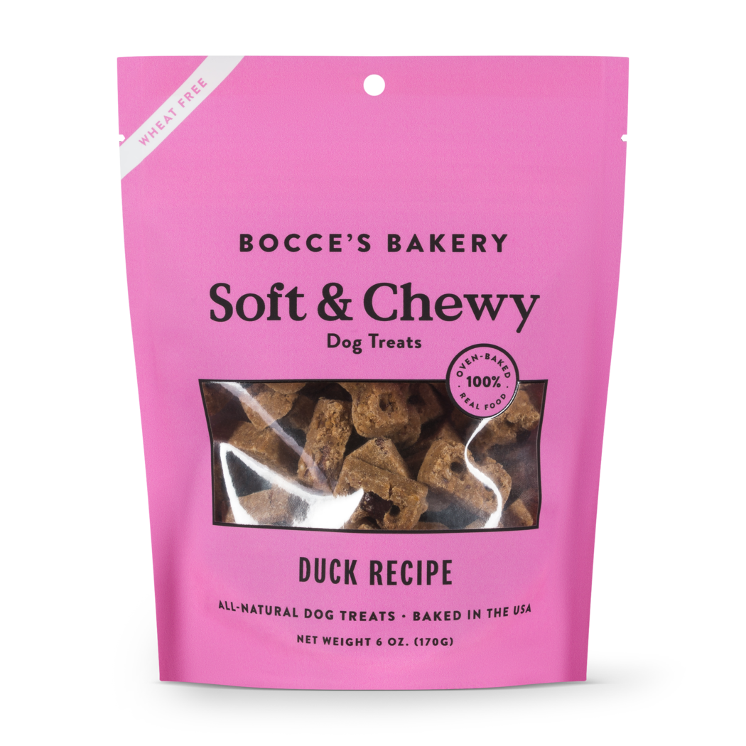 Bocce's Soft & Chewy Duck 6 oz.
