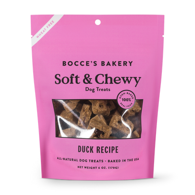 Bocce's Soft & Chewy Duck 6 oz.