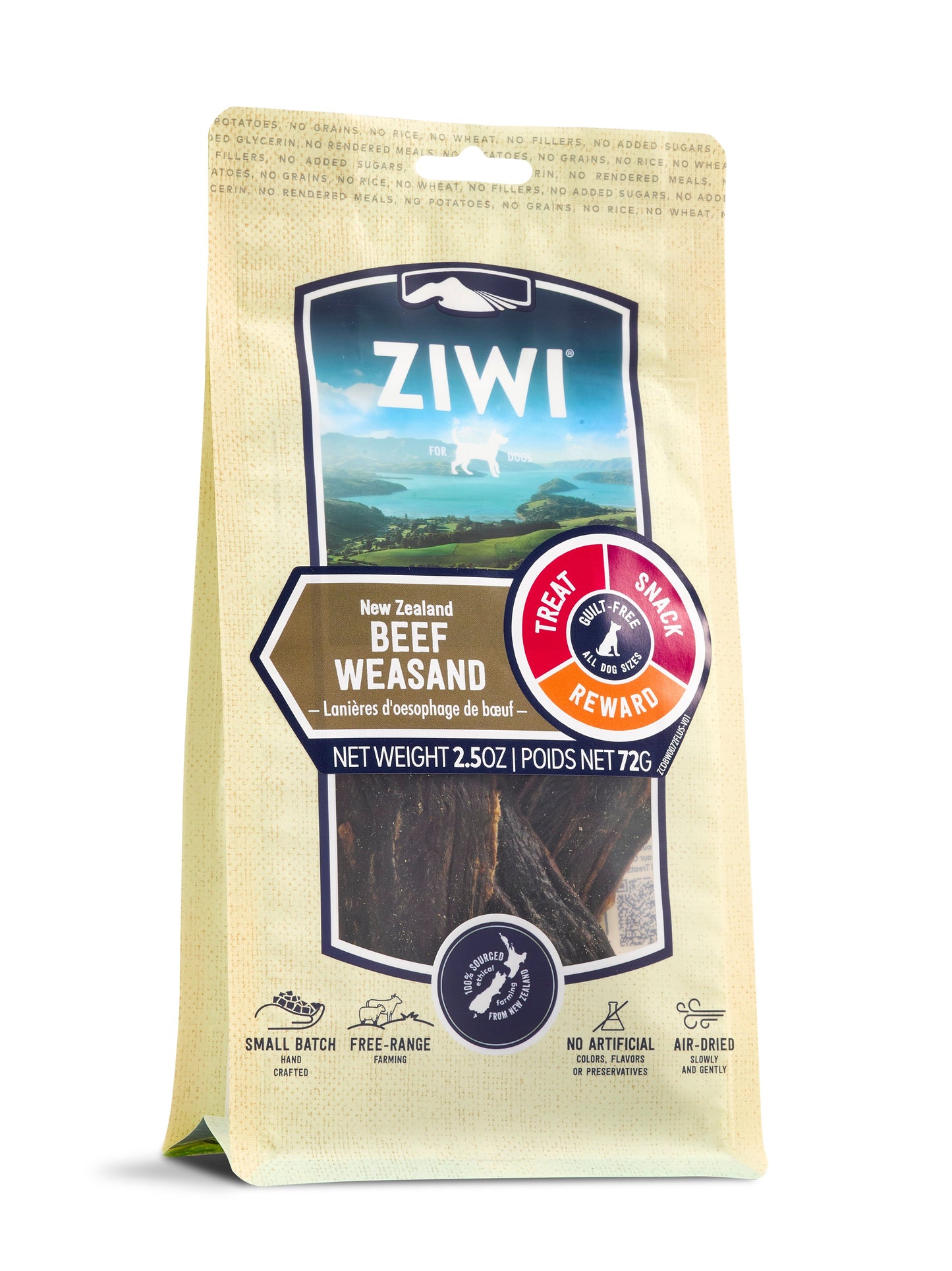 Ziwi Peak Beef Weasand 2.5 oz.