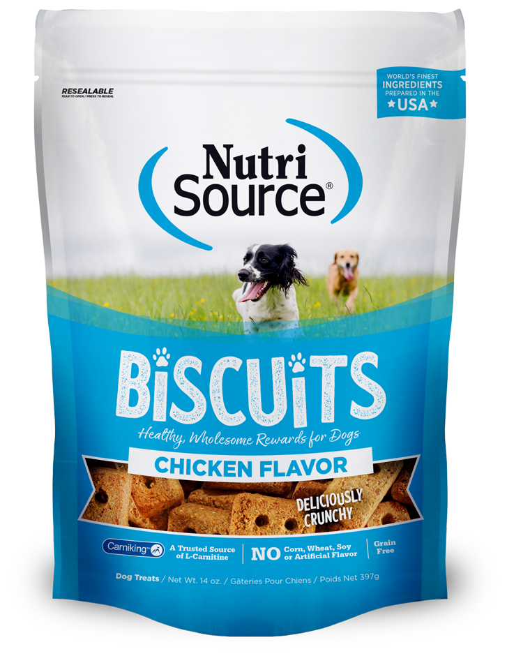 Nutri Source Grain Free Chicken Biscuits 14 oz.