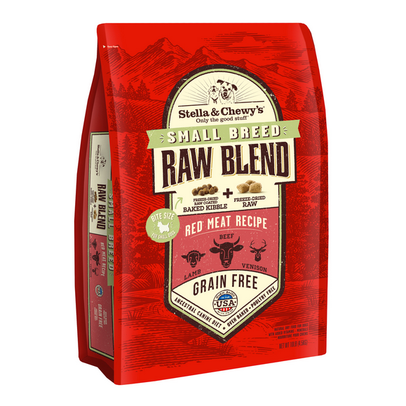 Stella & Chewy's Small Breed Red Meat Raw Blend Kibble