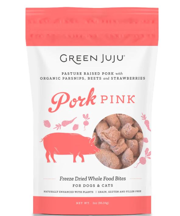 Green Juju Freeze Dried Pork Treats