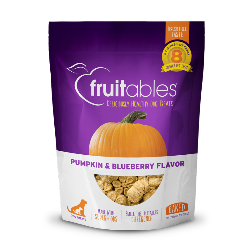 Fruitables Baked Pumpkin & Blueberry Flavor Treats 7 oz.