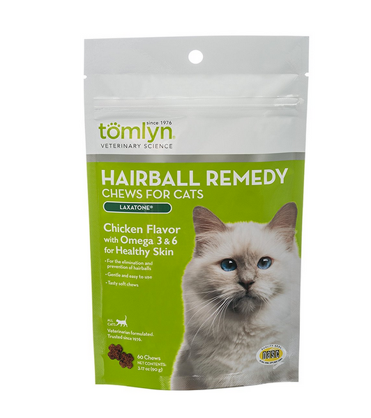 Tomlyn Laxatone Hairball Chews 3.17 oz. Healthy Pet Austin