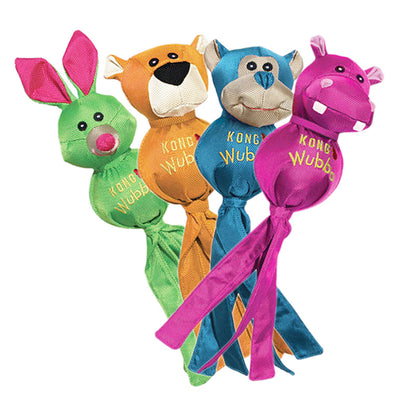 KONG Wubba Friends XL Rabbit Squeaky Dog Toy – Ballistic Nylon – Large Dogs