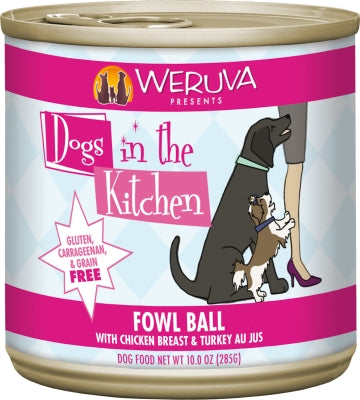 Weruva Dogs in the Kitchen Fowl Ball
